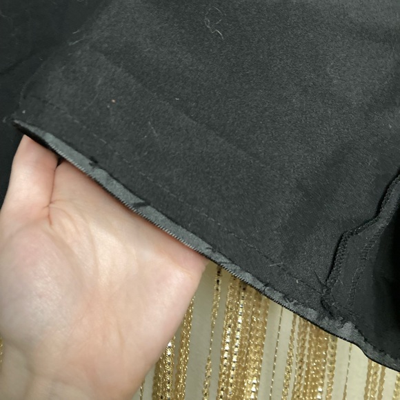 Worthington black faux wrap midi pencil skirt with buckle hip detail - Picture 4 of 8